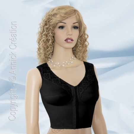 Soutien-gorge bustier fermeture avant