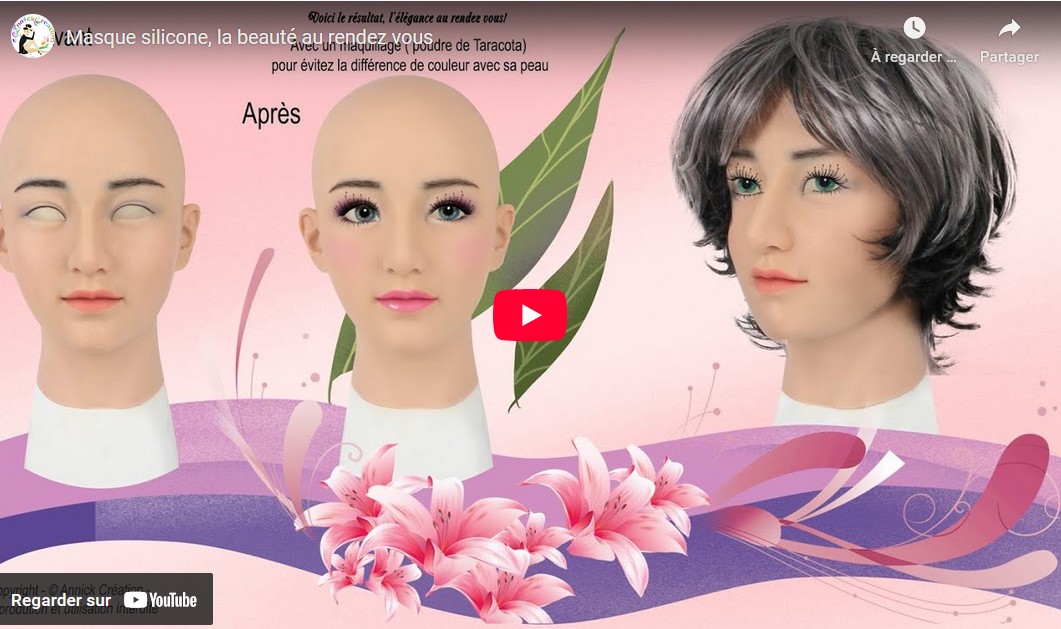 🔥 Masques féminins ultra-réalistes en silicone ! 🔥