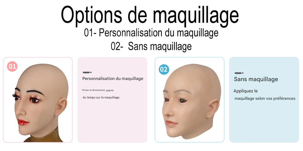 D&eacute;tails masque